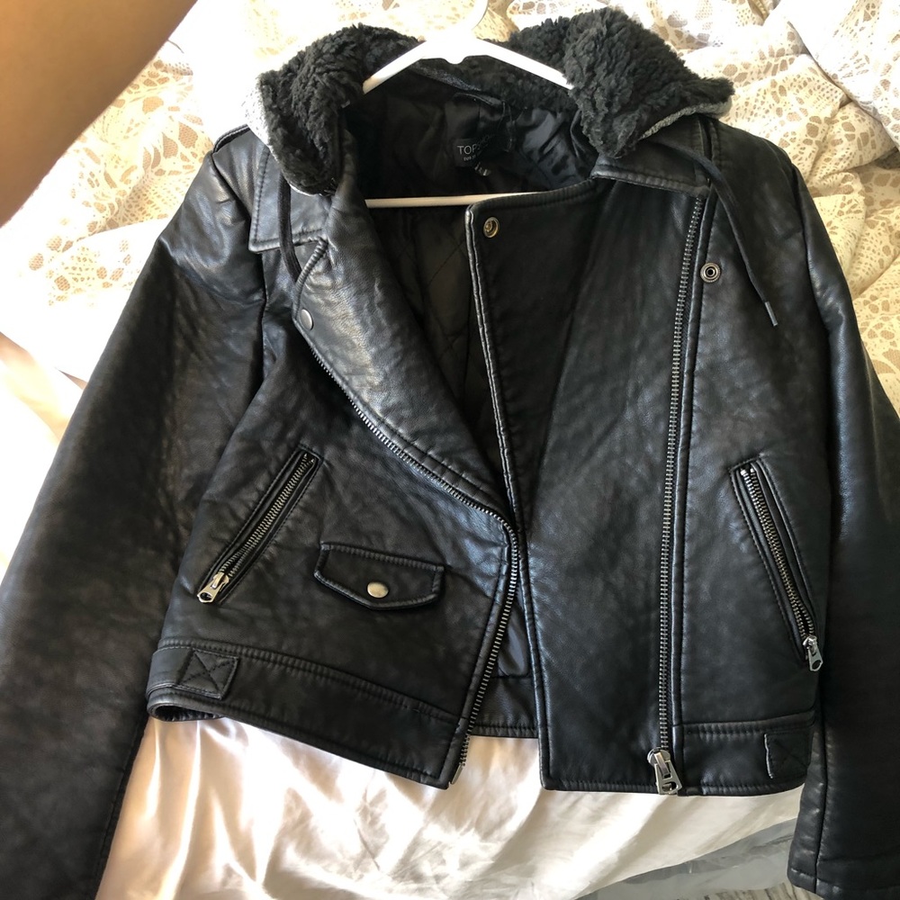Topshop moto jacket - Picture 2 of 3
